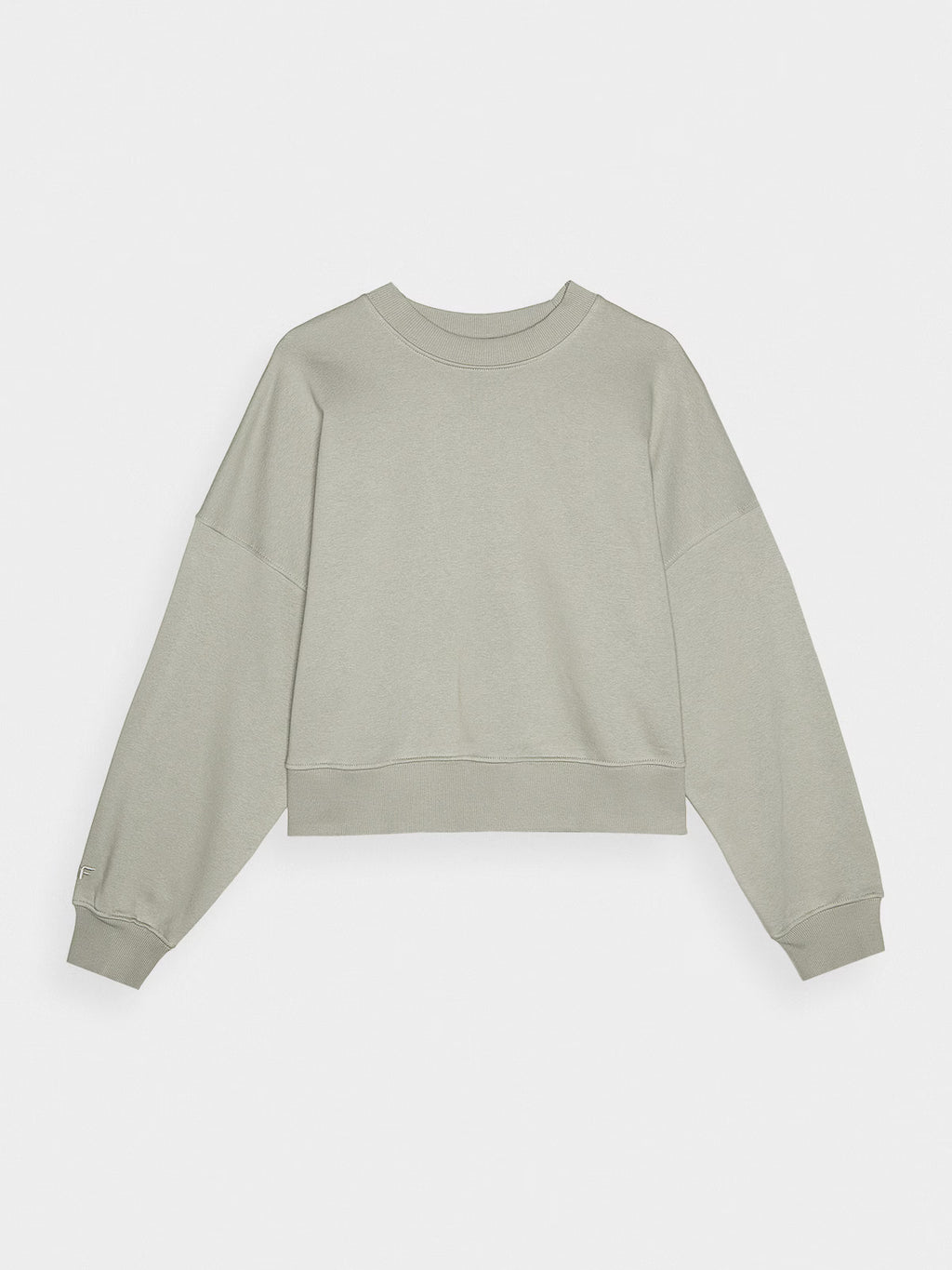Bluza dresowa oversize nierozpinana bez kaptura damska
