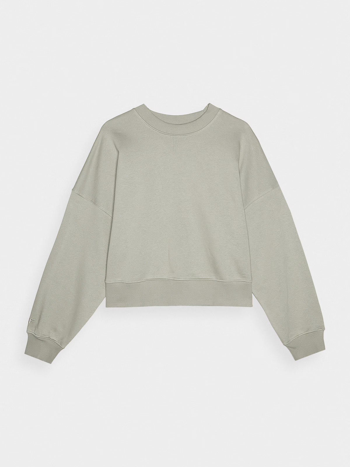 Bluza dresowa oversize nierozpinana bez kaptura damska