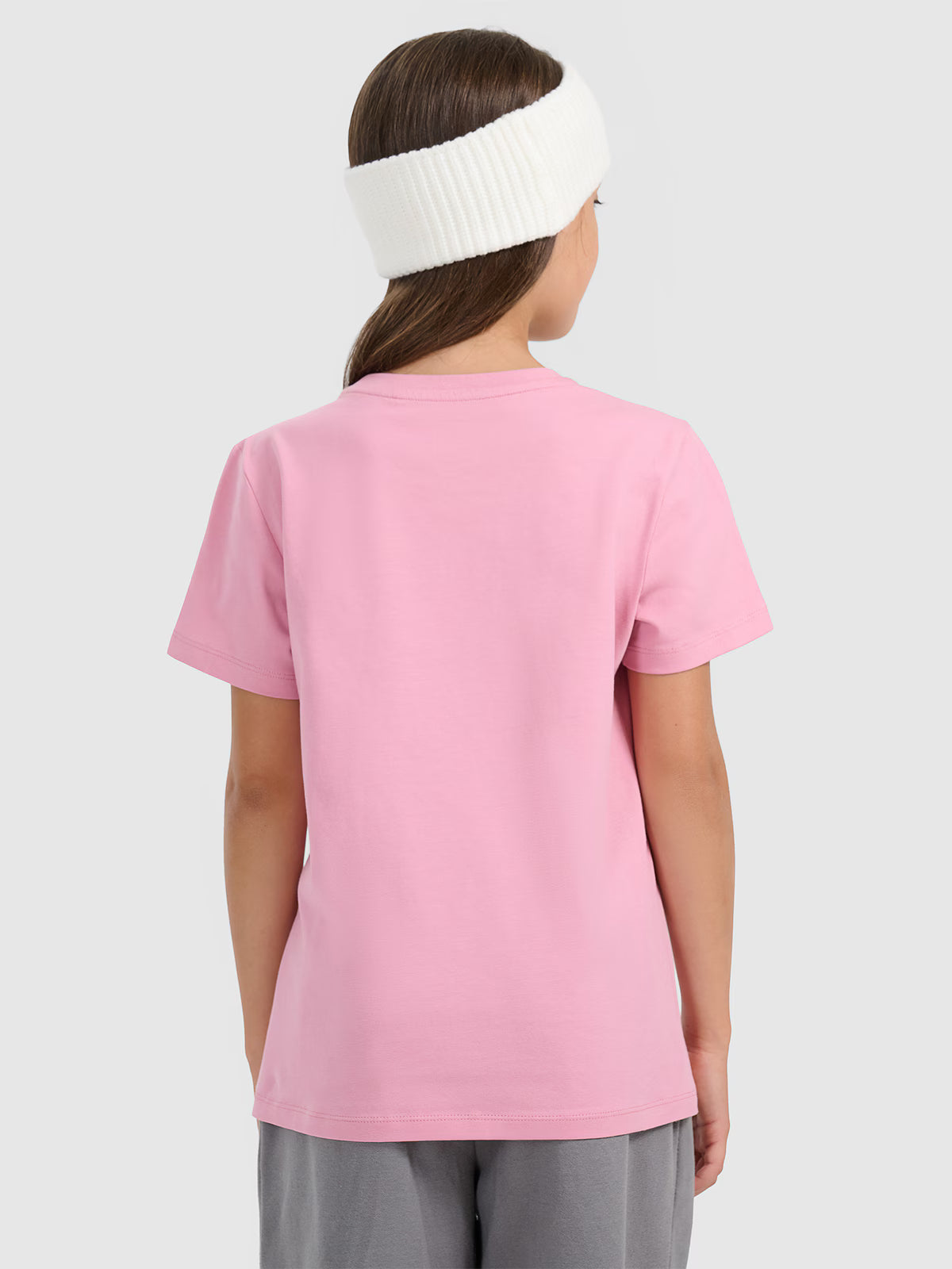 T-shirt regular z nadrukiem dziewczęcy