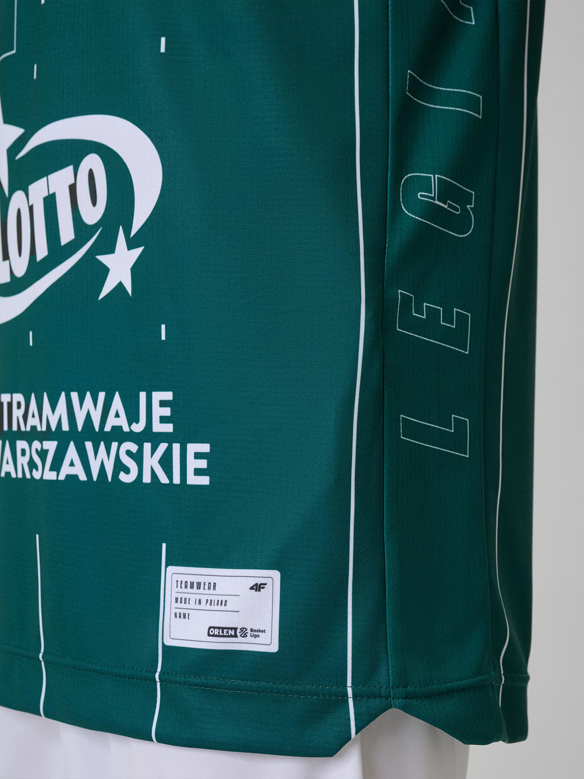 Koszulka meczowa replika domowa z sezonu 2025/26 męska 4F x Legia Warszawa