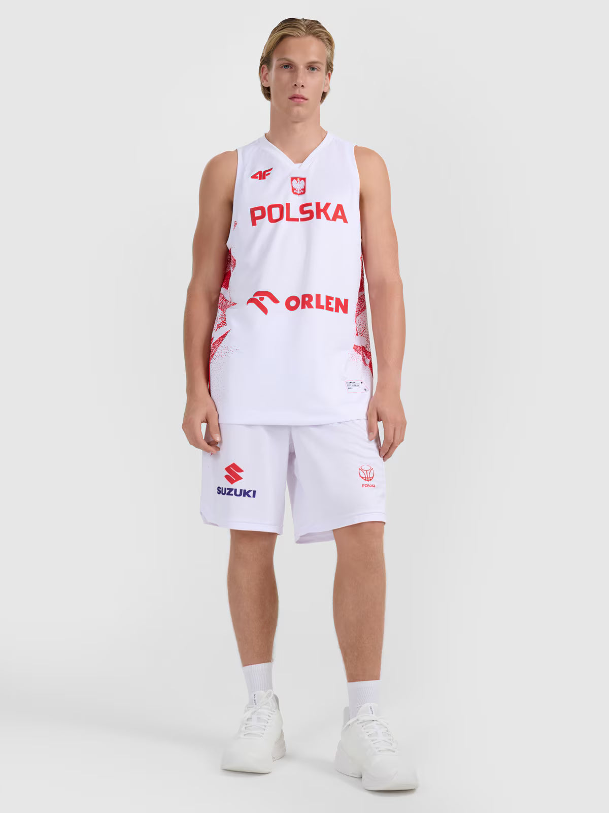 Koszulka reprezentacyjna z możliwością personalizacji męska 4F x PZKOSZ