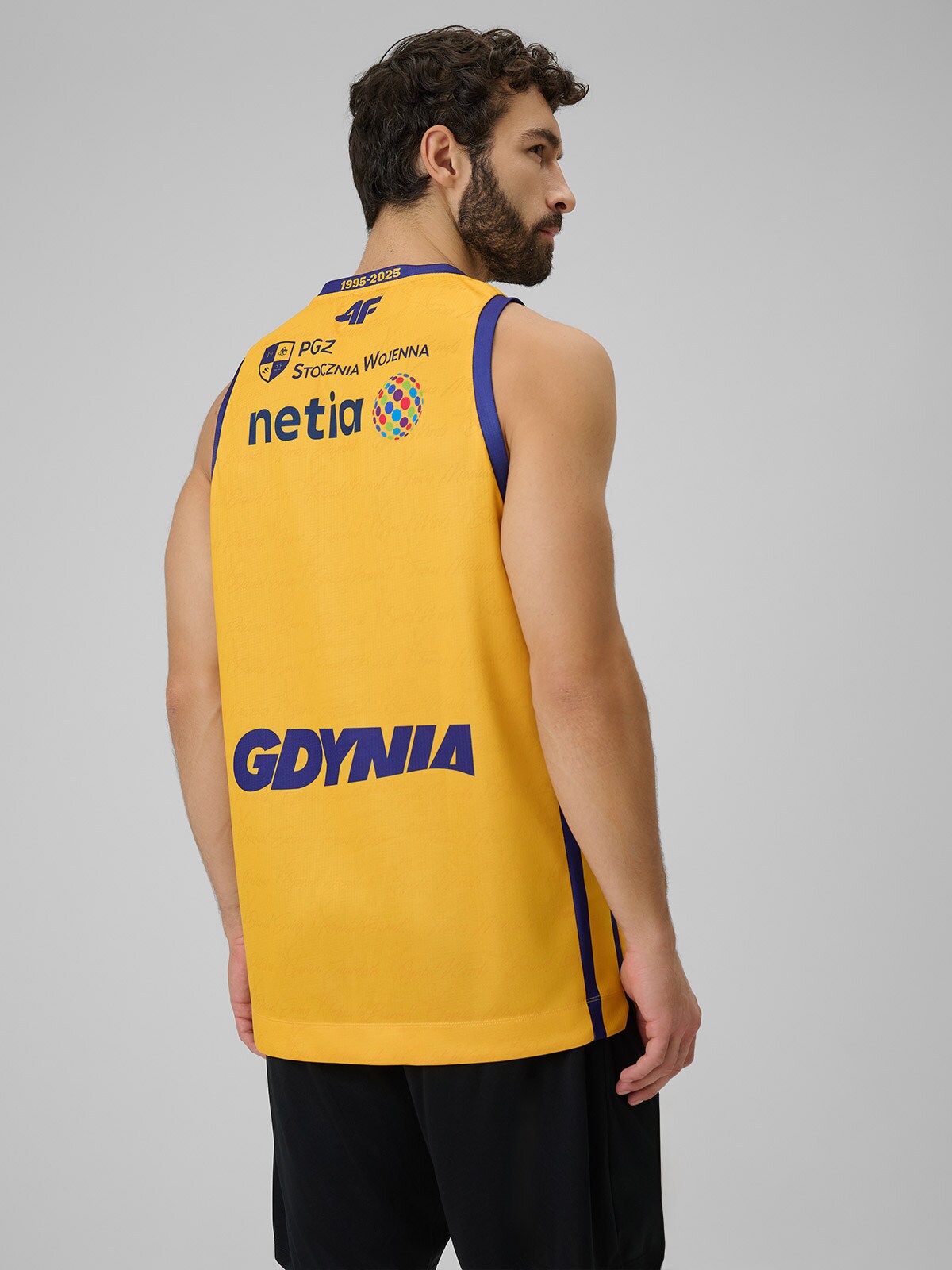 Koszulka meczowa replika domowa z sezonu 2025/26 męska 4F x Arka Gdynia