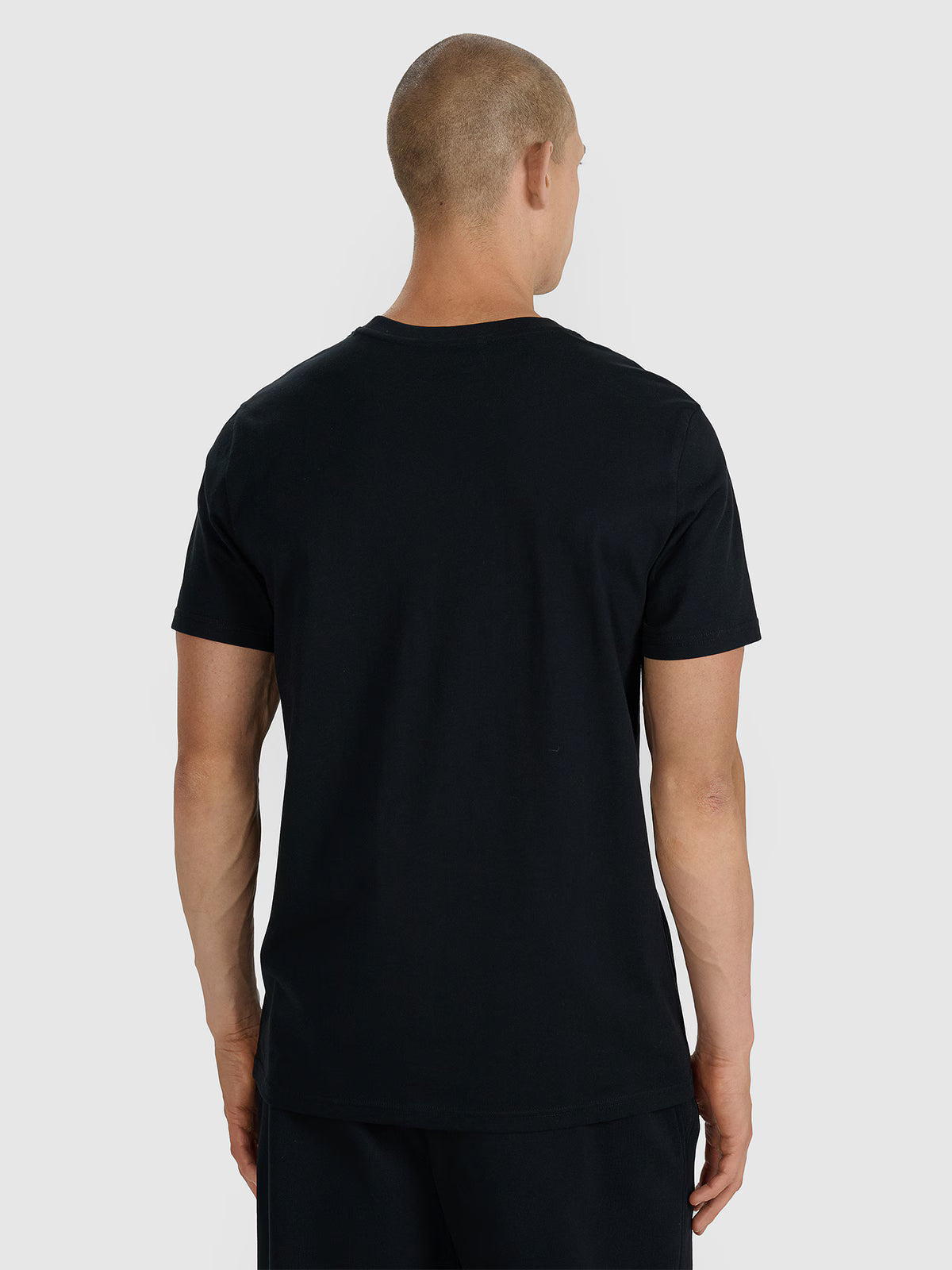 T-shirt regular z nadrukiem męski