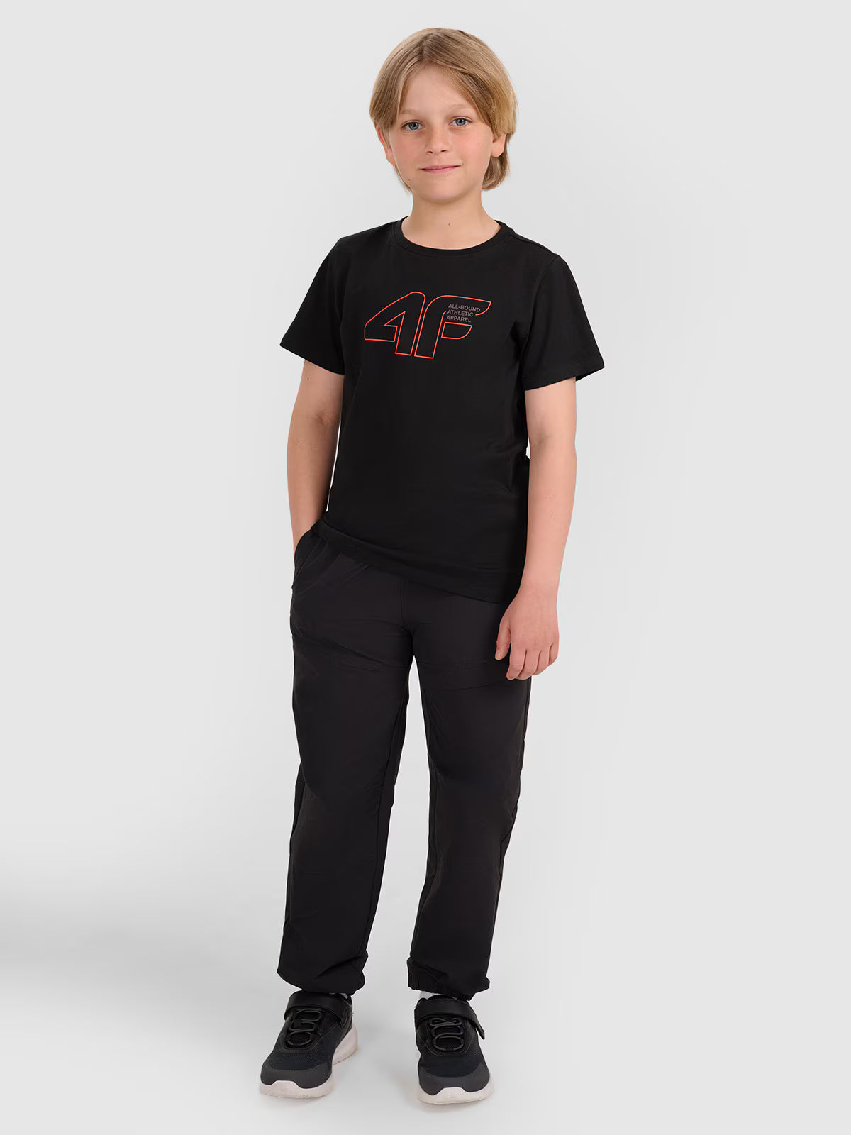 T-shirt regular z nadrukiem chłopięcy