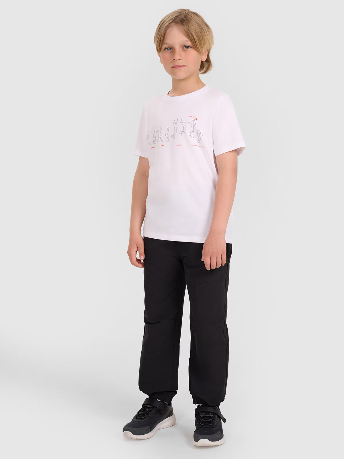 T-shirt regular z nadrukiem chłopięcy