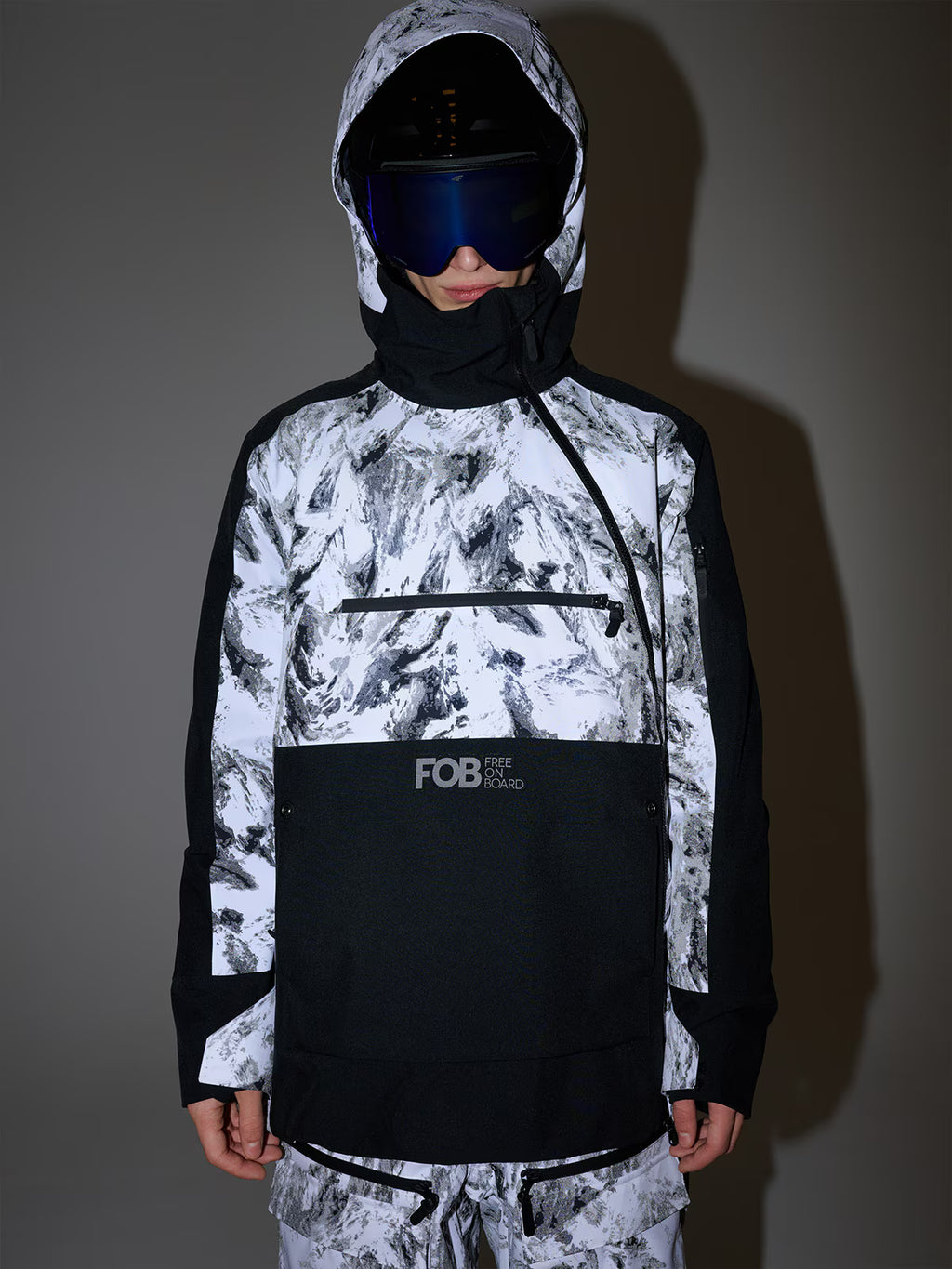 Kurtka snowboardowa membrana 15000 męska
