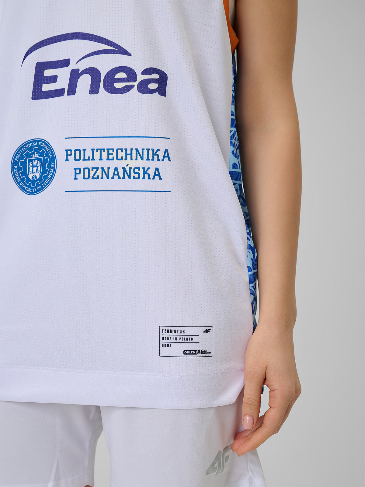 Koszulka meczowa replika domowa z sezonu 2025/26 damska 4F x AZS ENEA Politechnika Poznań