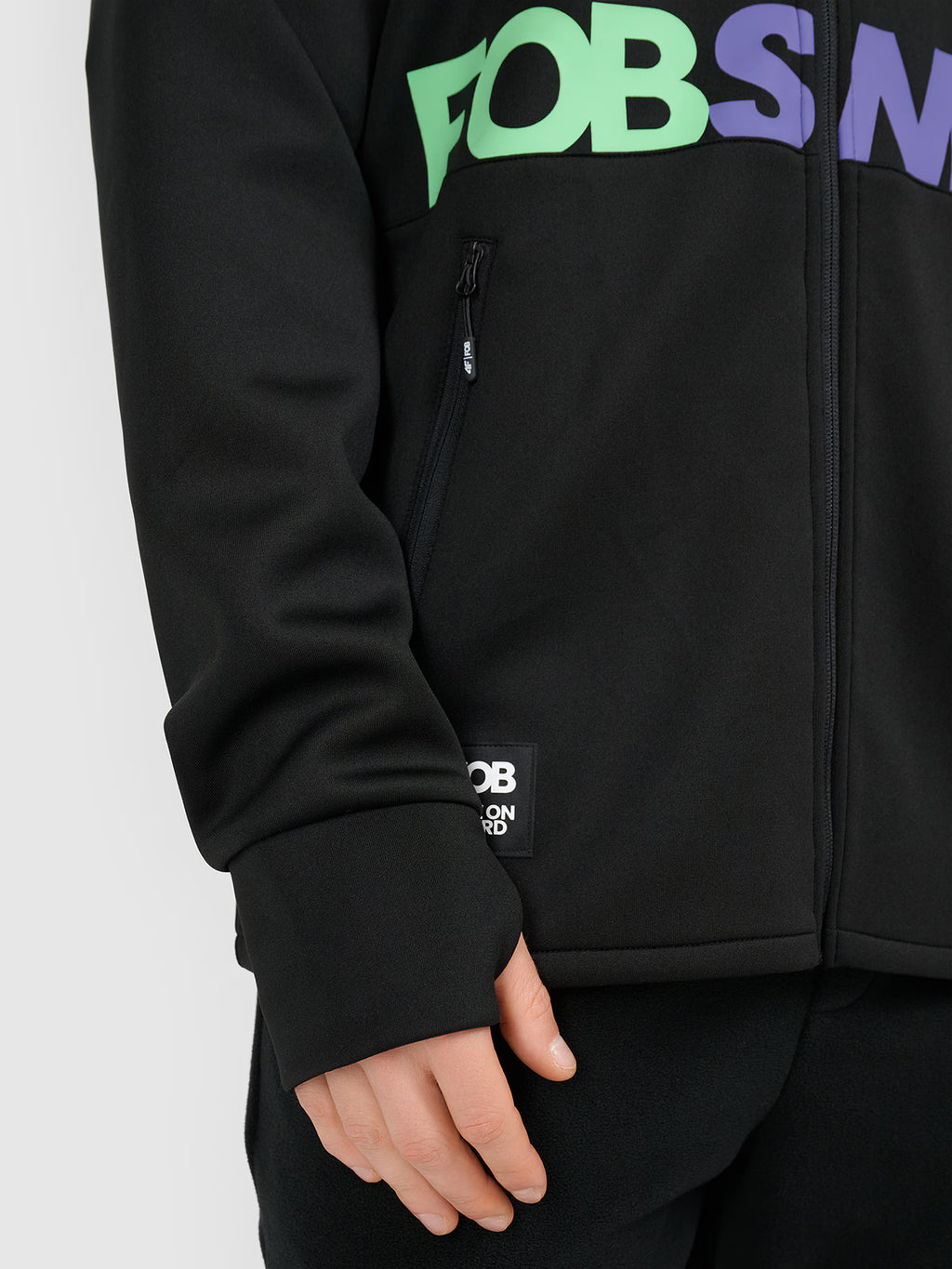 Bluza dresowa rozpinana z kapturem męska