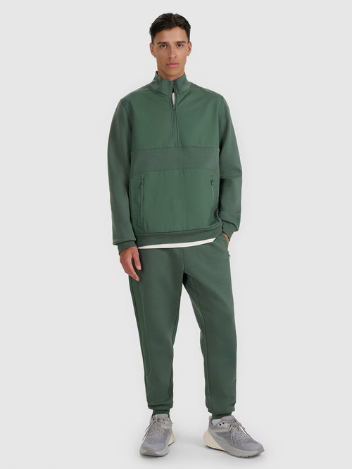 Bluza dresowa nierozpinana bez kaptura męska
