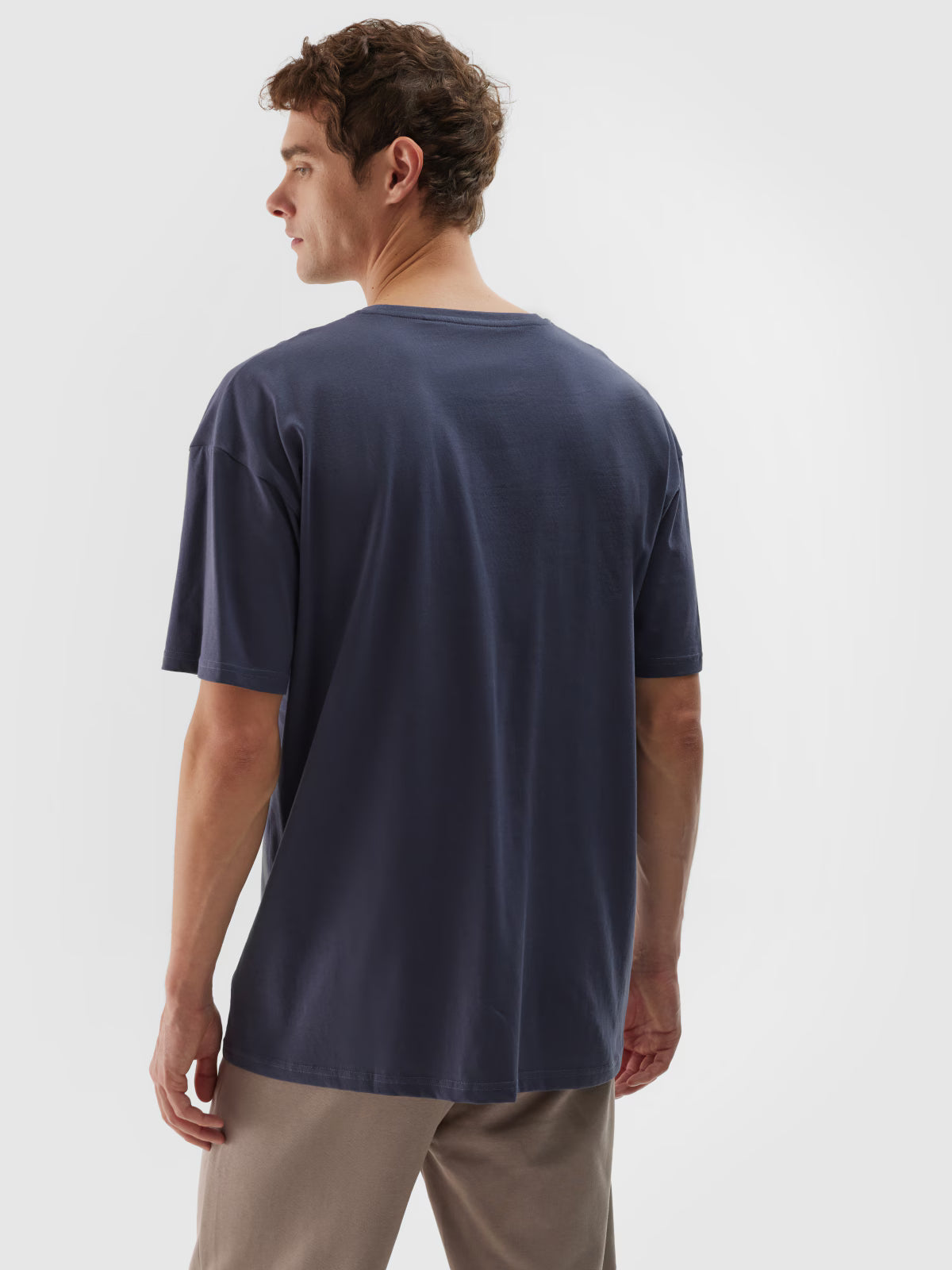T-shirt oversize gładki uniseks