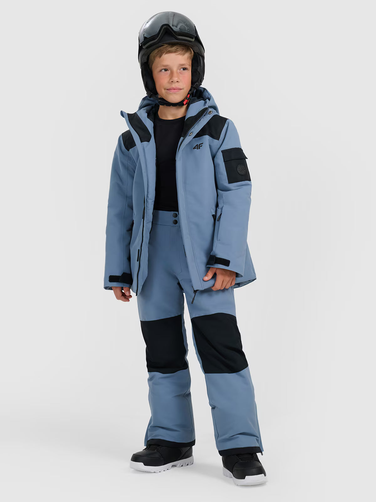 Kurtka snowboardowa membrana 8000 chłopięca