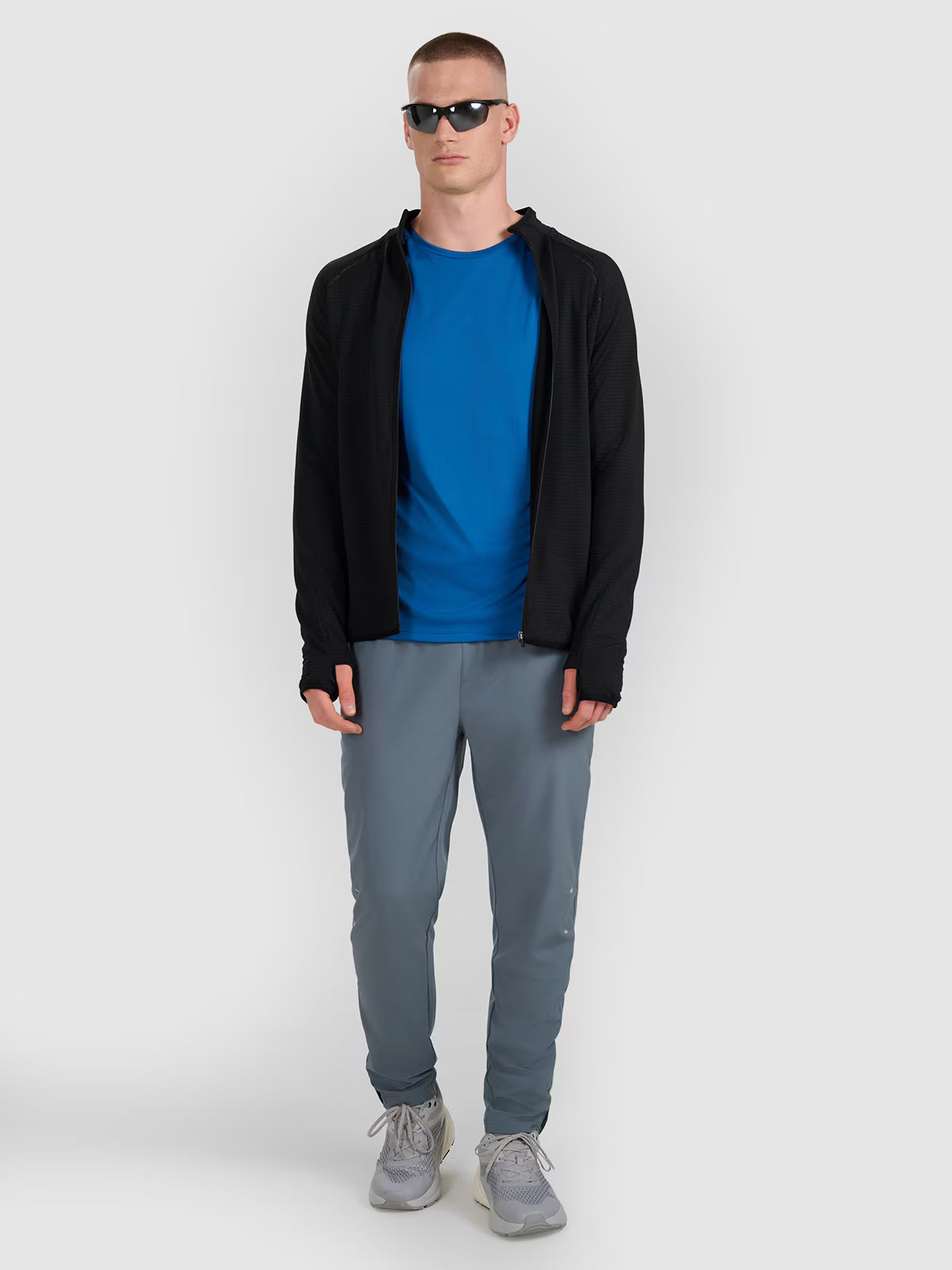 Bluza do biegania regular szybkoschnąca męska