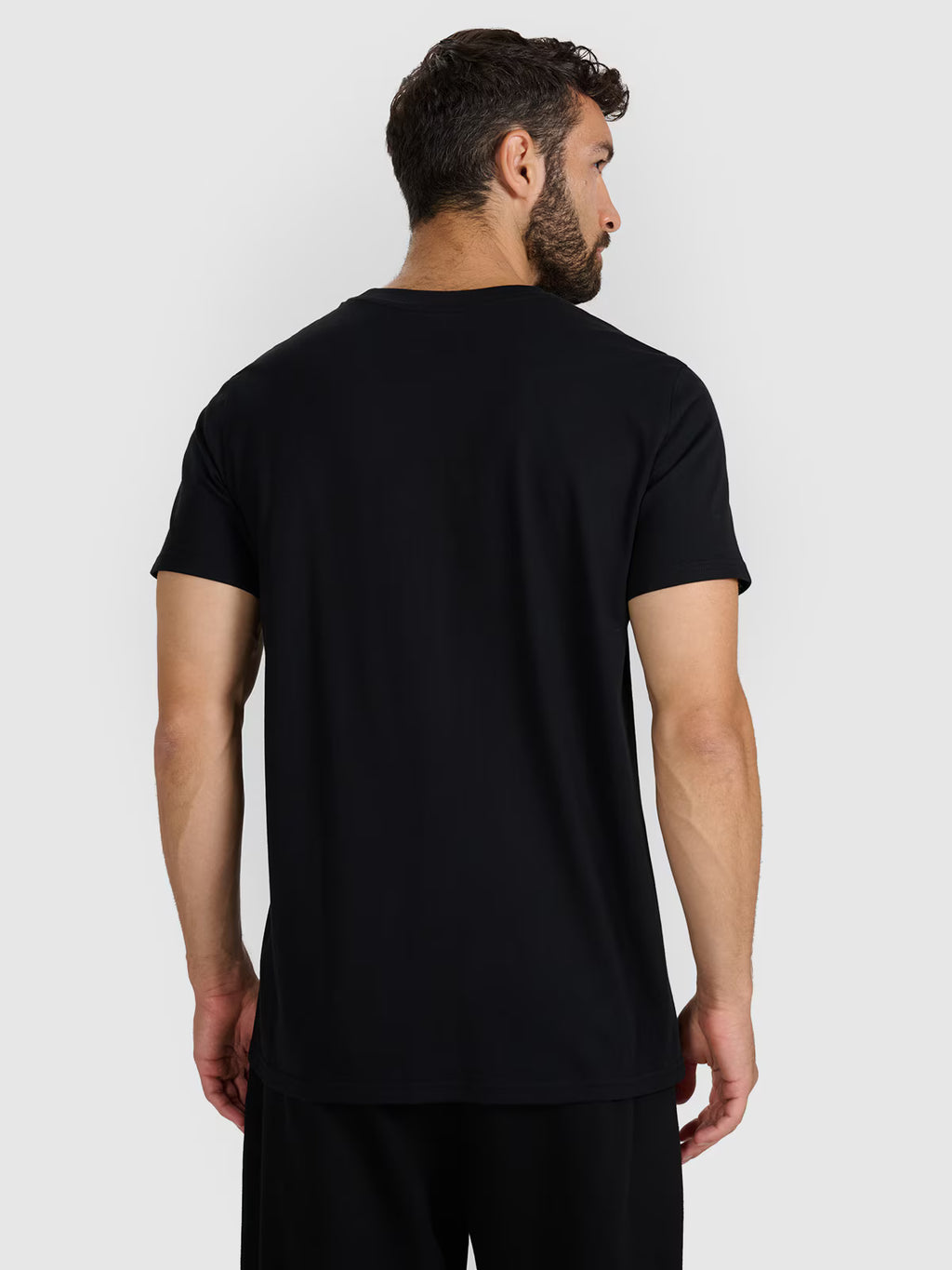 T-shirt regular z nadrukiem męski