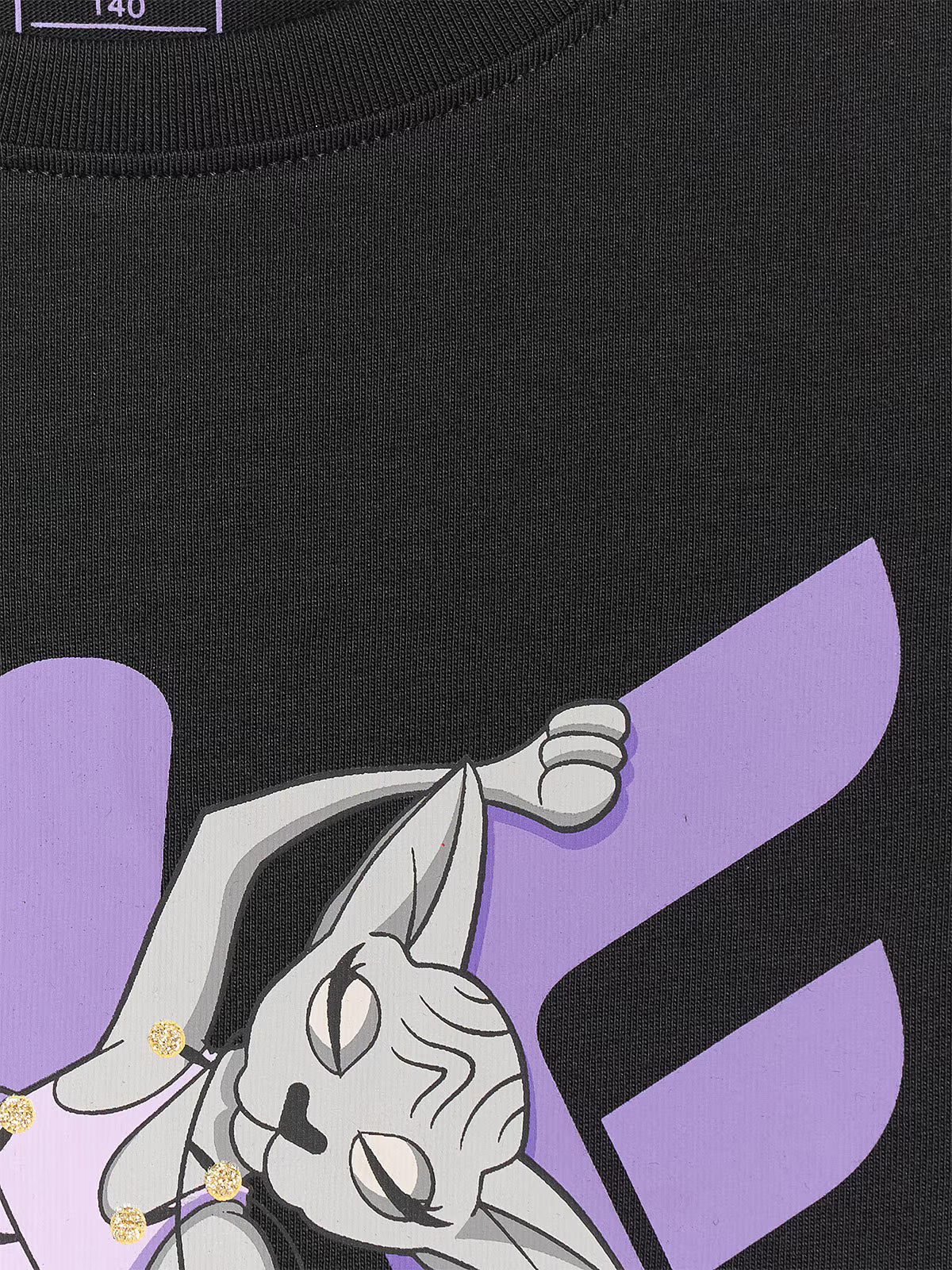 T-shirt regular z nadrukiem świątecznym dziewczęcy