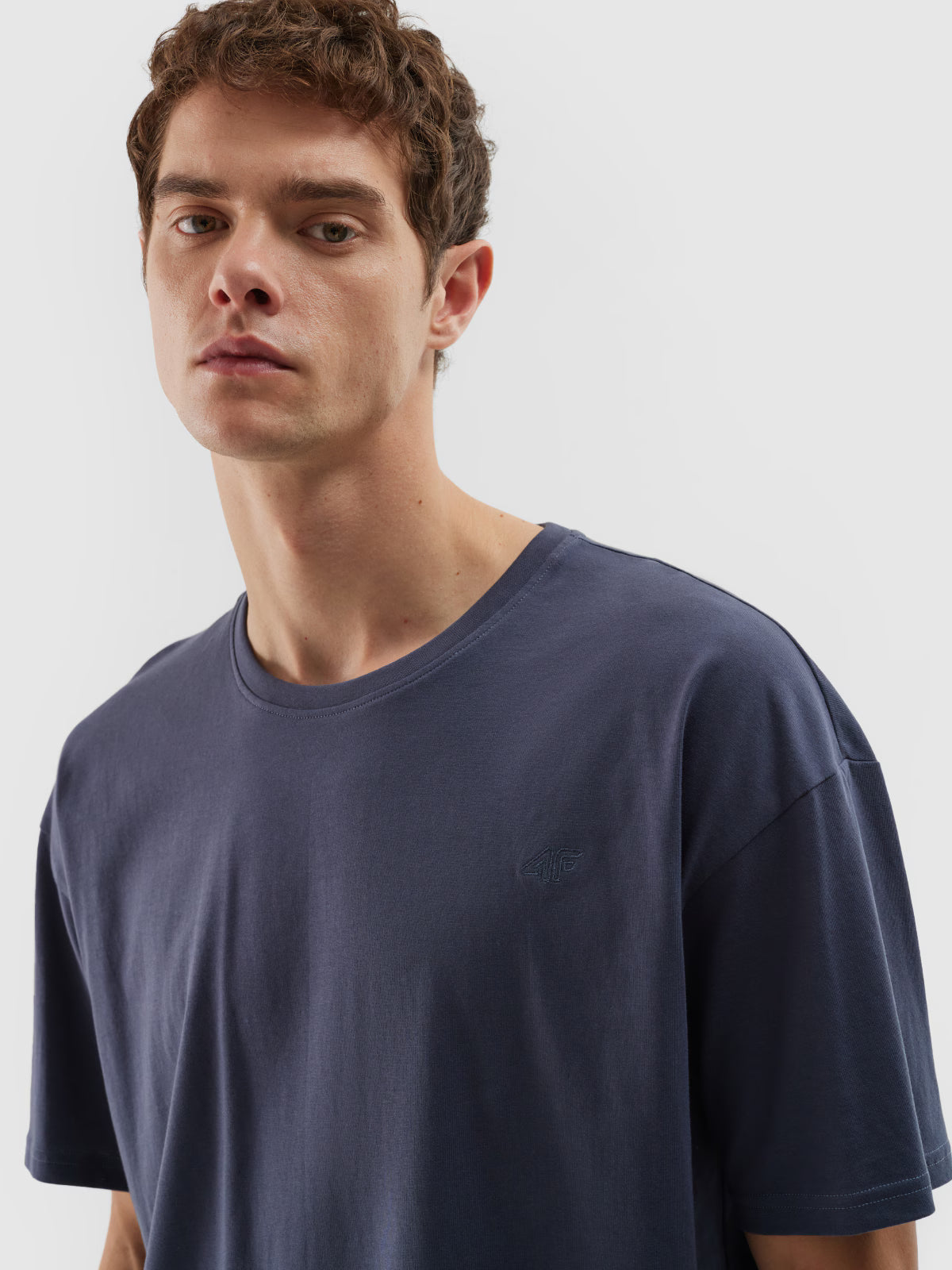 T-shirt oversize gładki uniseks