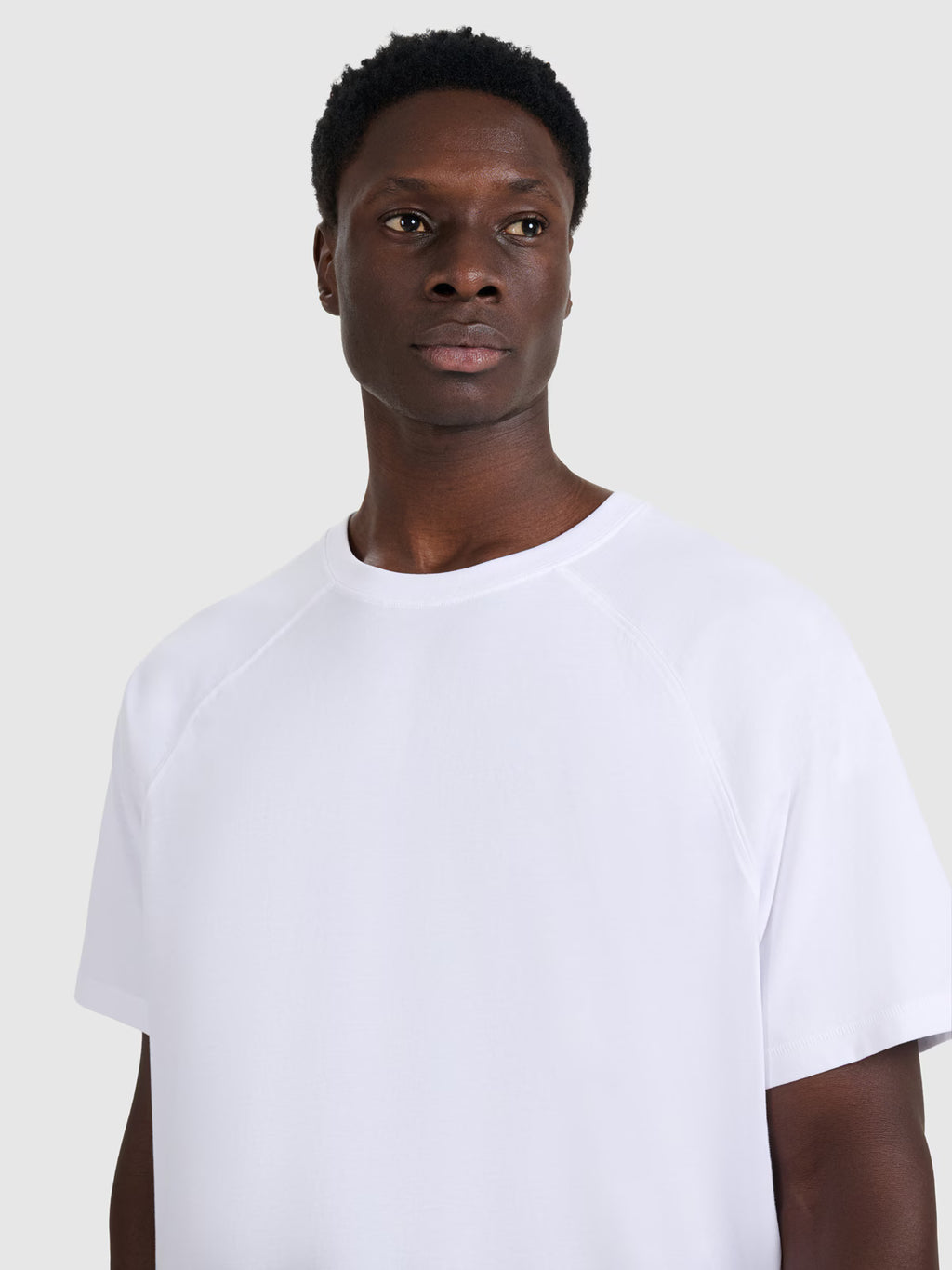 T-shirt oversize gładki męski