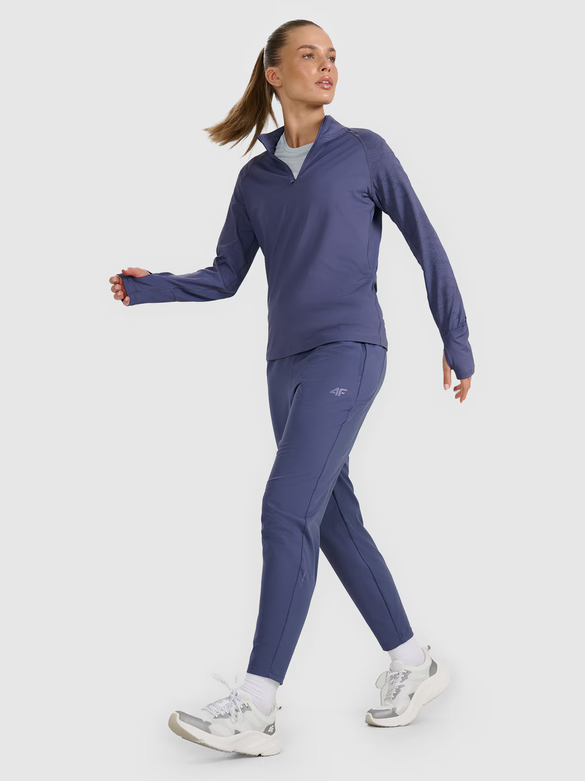 Bluza do biegania regular szybkoschnąca damska