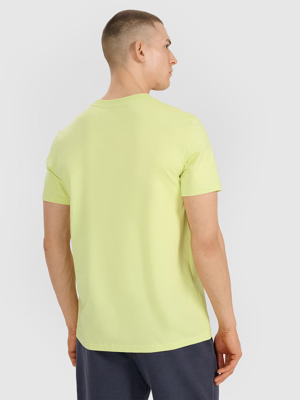 T-shirt regular z nadrukiem męski