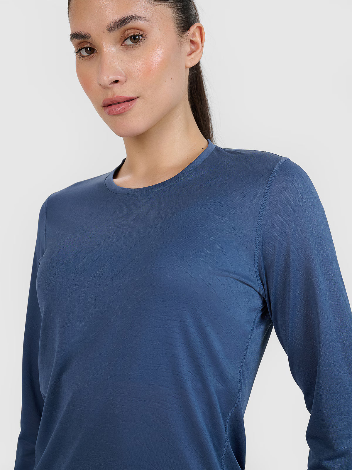 Longsleeve do biegania szybkoschnący damski