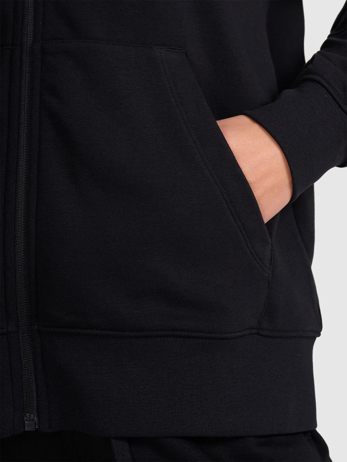 Bluza dresowa rozpinana z kapturem damska
