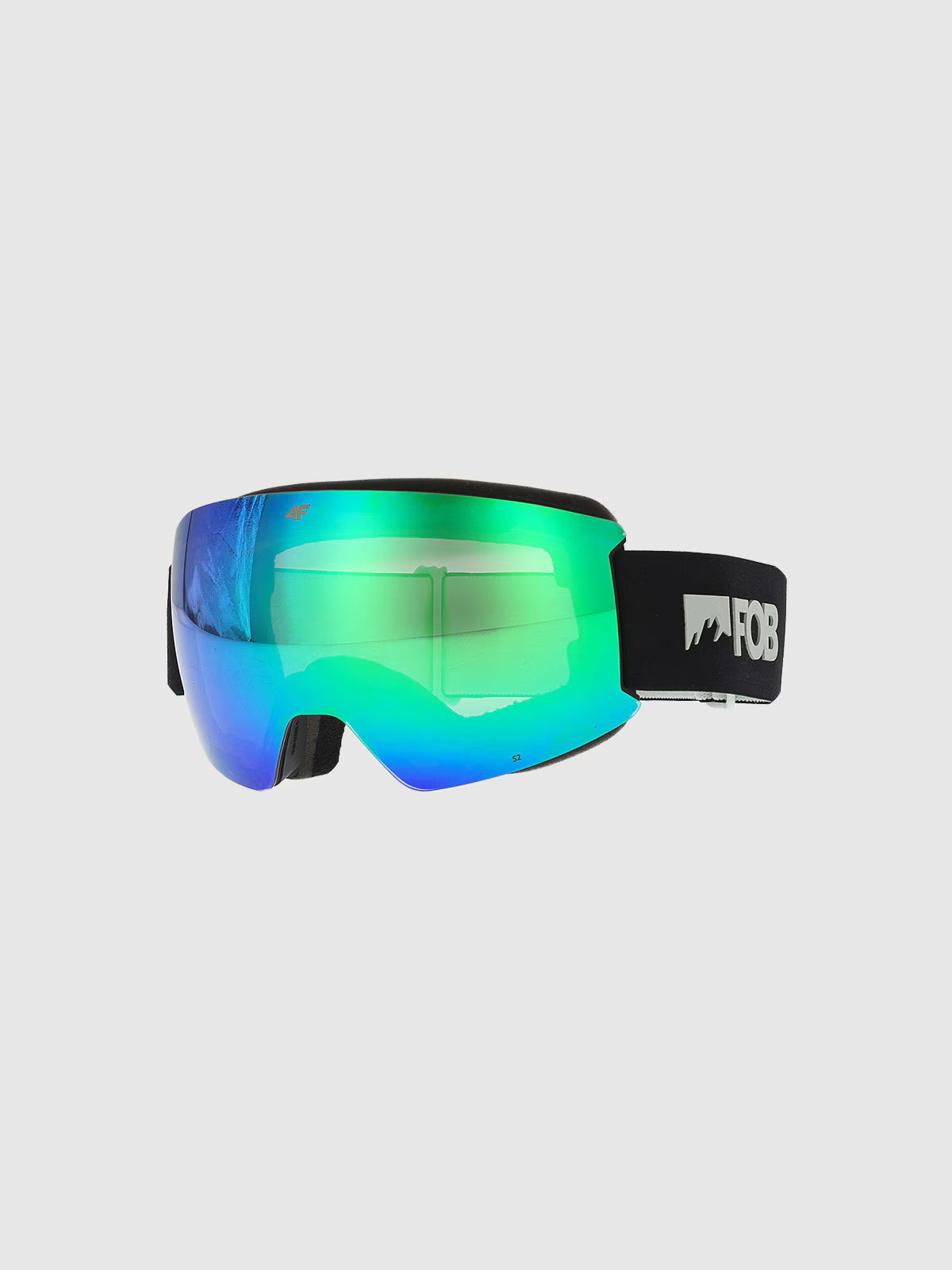 Gogle snowboardowe z multibarwną powłoką uniseks