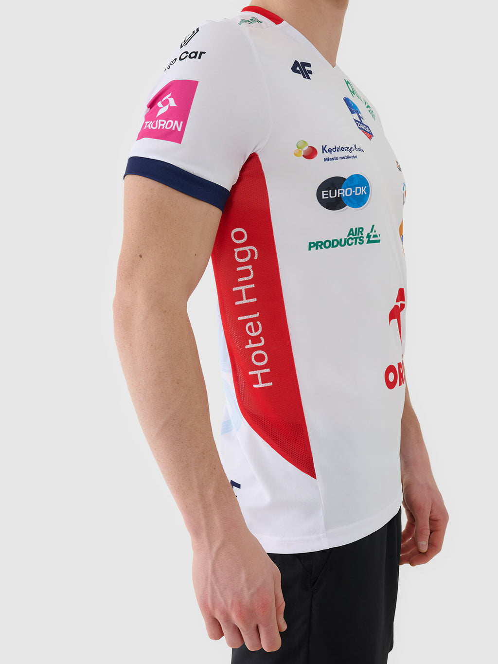 Koszulka meczowa replika wyjazdowa z sezonu 2024/25 męska 4F x Zaksa Kędzierzyn Koźle