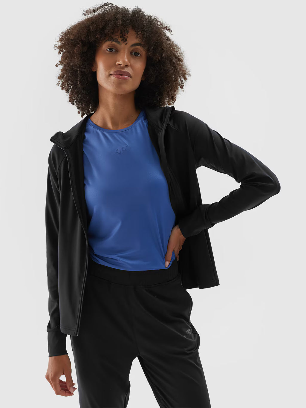 Bluza treningowa slim szybkoschnąca damska