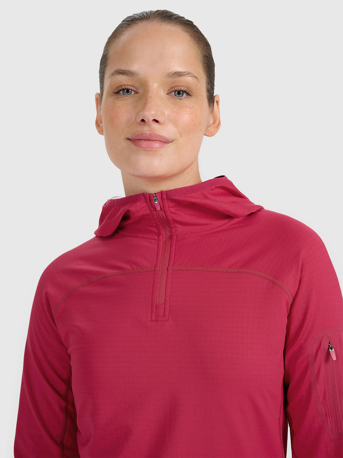 Bluza trekkingowa regular szybkoschnąca damska