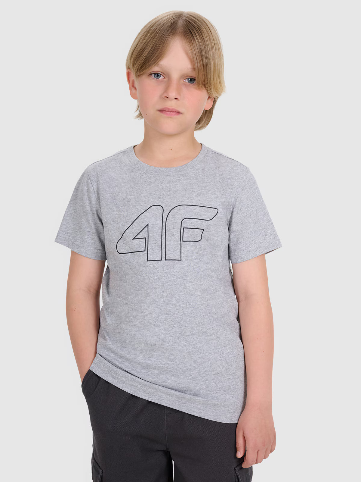 T-shirt regular z nadrukiem chłopięcy
