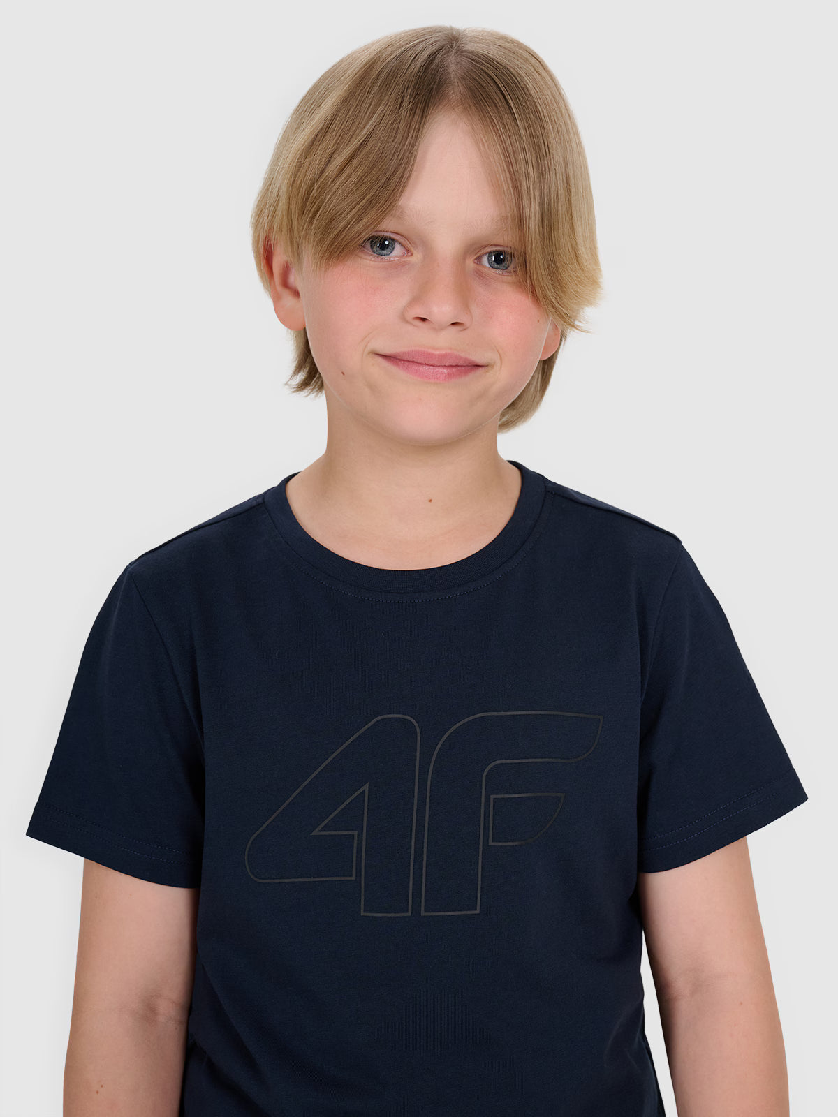 T-shirt regular z nadrukiem chłopięcy