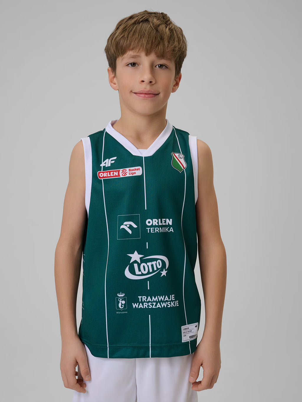 Koszulka meczowa replika domowa z sezonu 2025/26 dziecięca 4F x Legia Warszawa