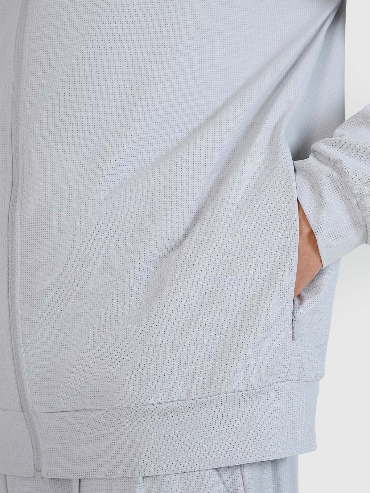 Bluza treningowa rozpinana bez kaptura męska