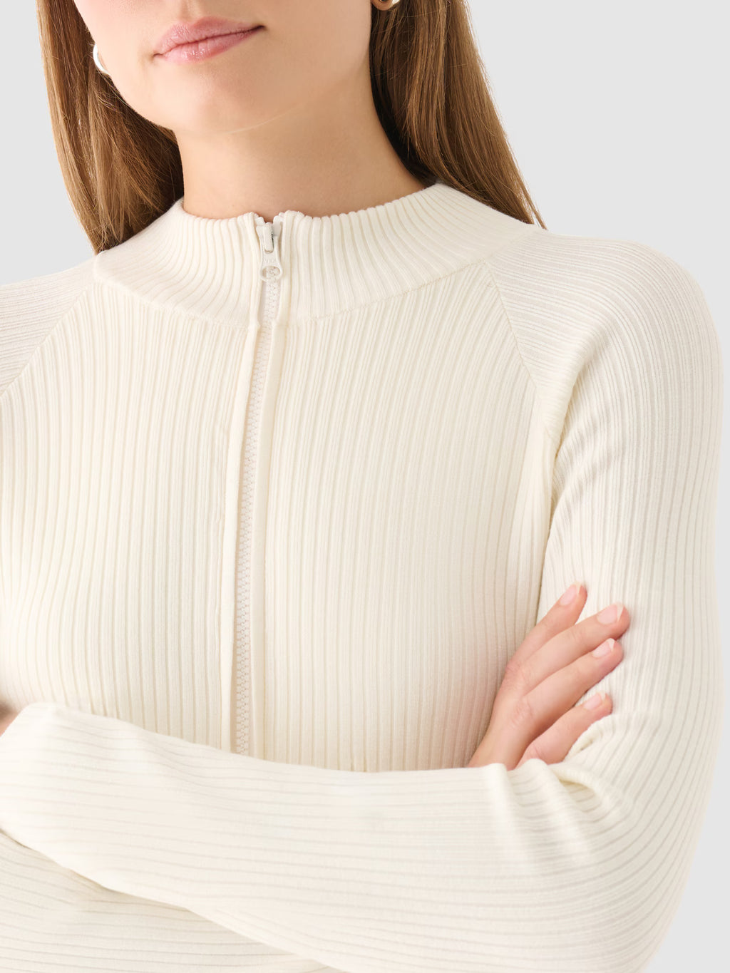 Sweter rozpinany z wiskozą damski Outhorn