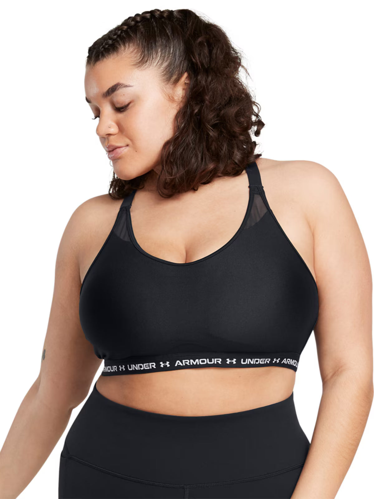 Biustonosz treningowy damski Under Armour UA Crossback Low Bra