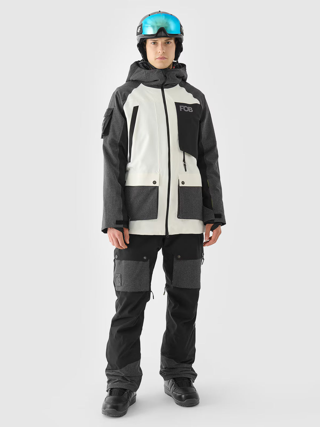 Kurtka snowboardowa membrana 10000 męska