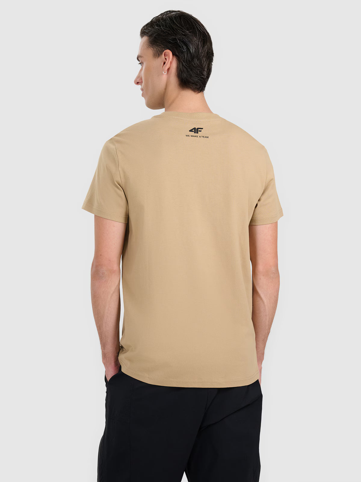 T-shirt regular z nadrukiem męski