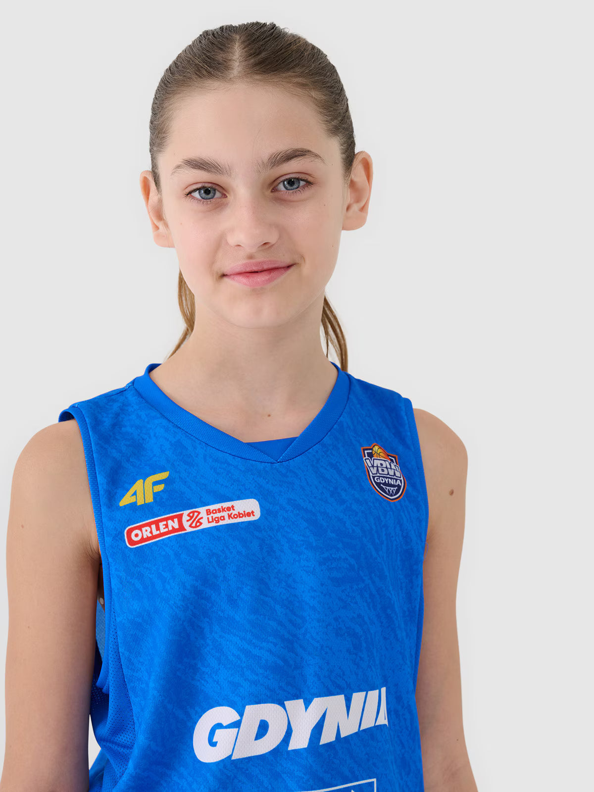 Koszulka meczowa replika wyjazdowa z sezonu 2024/25 dziecięca 4F x VBW Arka Gdynia