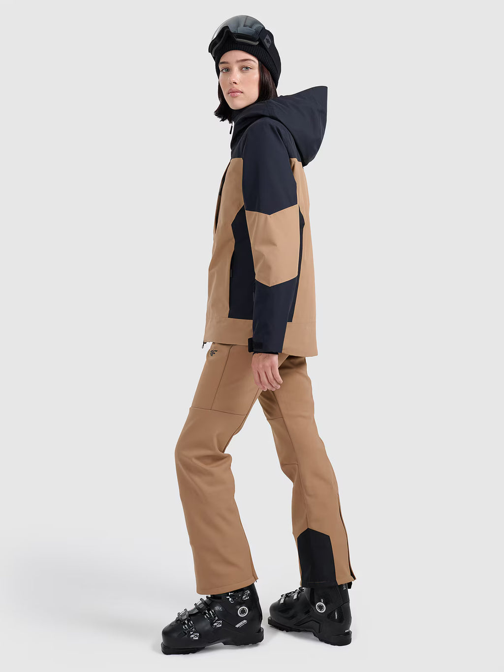 Spodnie narciarskie softshell membrana 10000 damskie