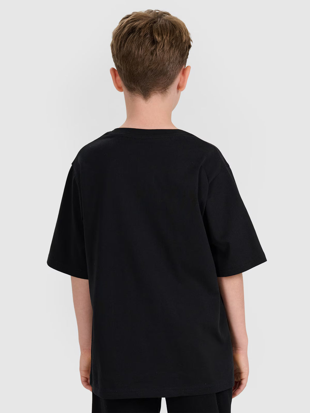 T-shirt oversize z nadrukiem dziecięcy