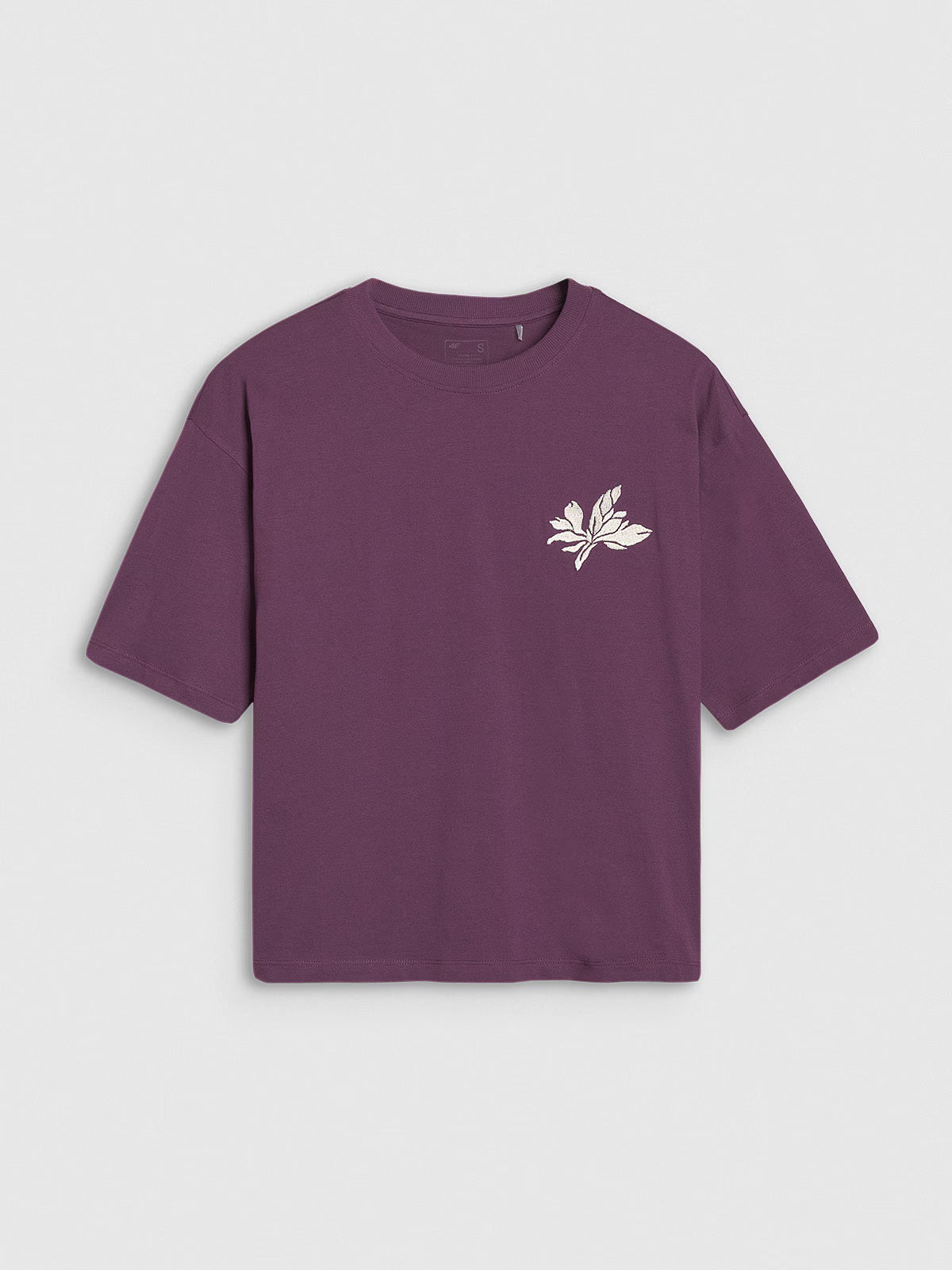 T-shirt oversize z nadrukiem damski