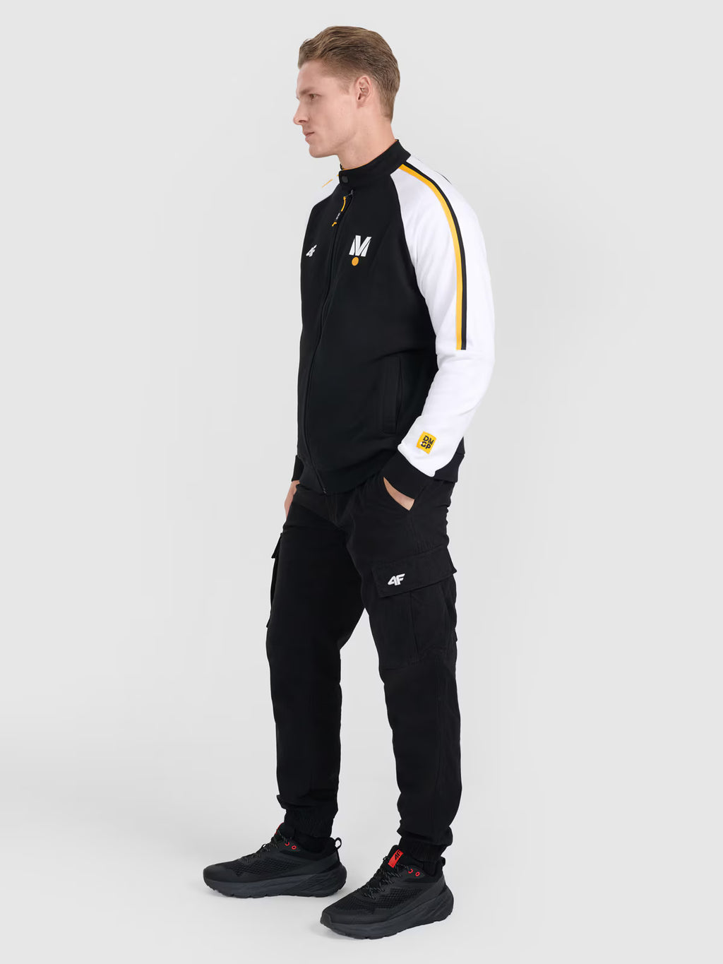 Bluza dresowa rozpinana bez kaptura uniseks 4F x Drift Masters