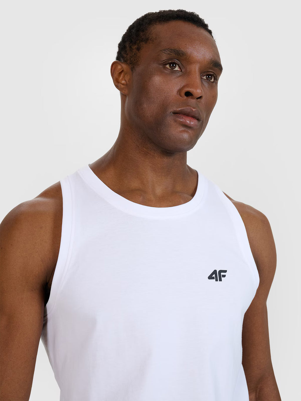 Tank top regular gładki męski