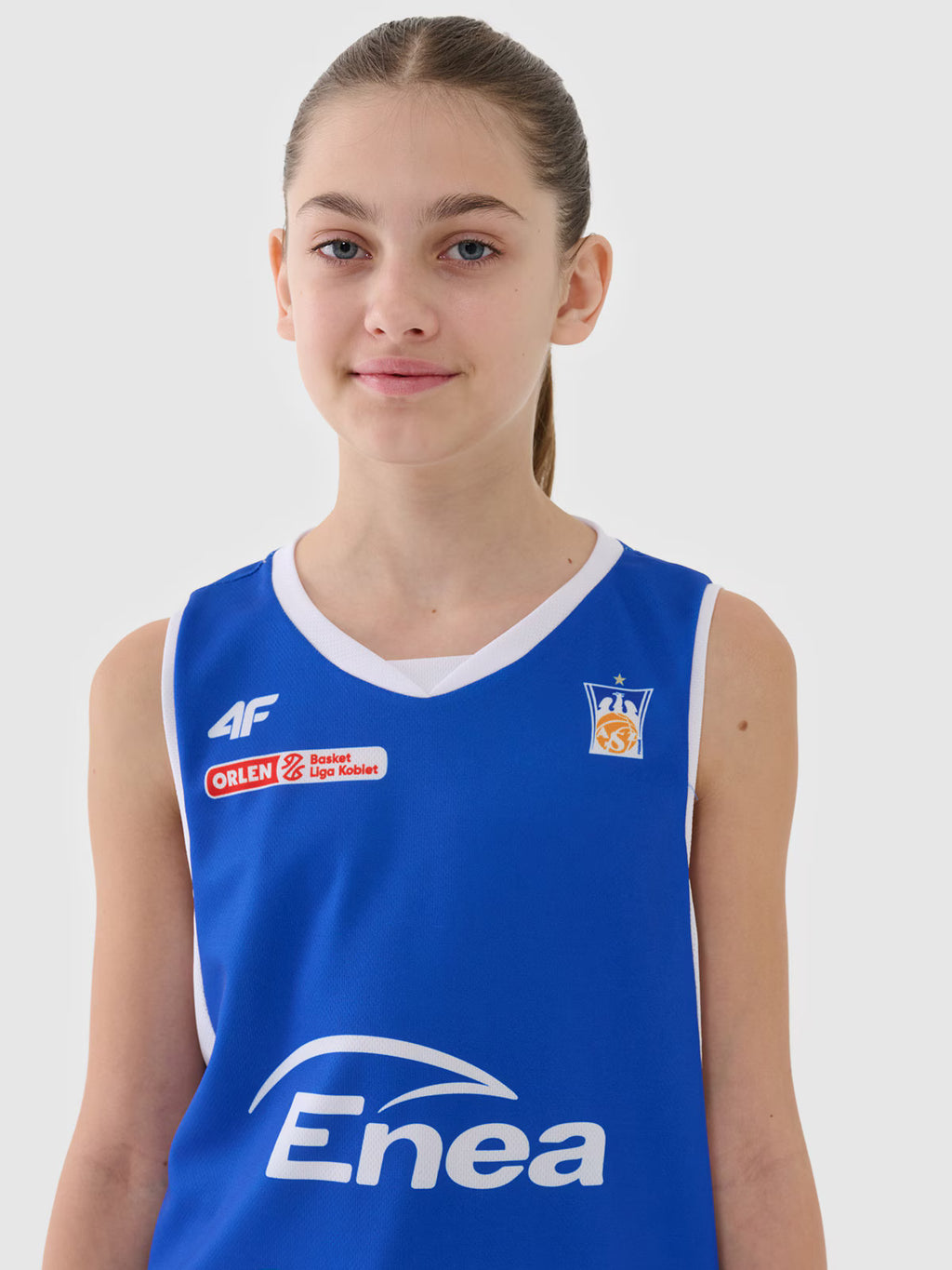 Koszulka meczowa replika wyjazdowa z sezonu 2024/25 dziecięca 4F x Enea AZS Politechnika Poznań