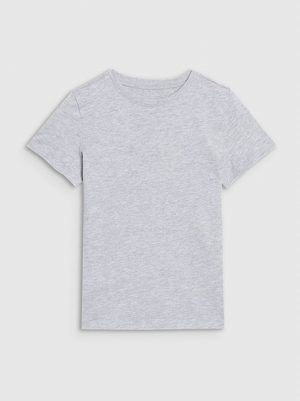 T-shirt regular gładki dziewczęcy