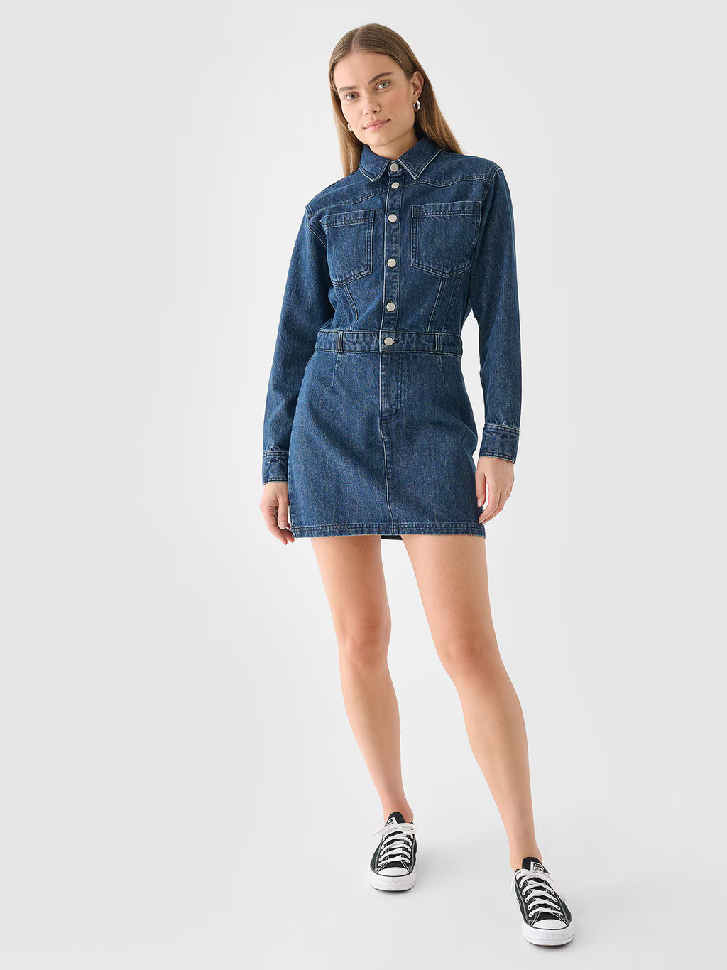 Sukienka jeansowa mini Outhorn