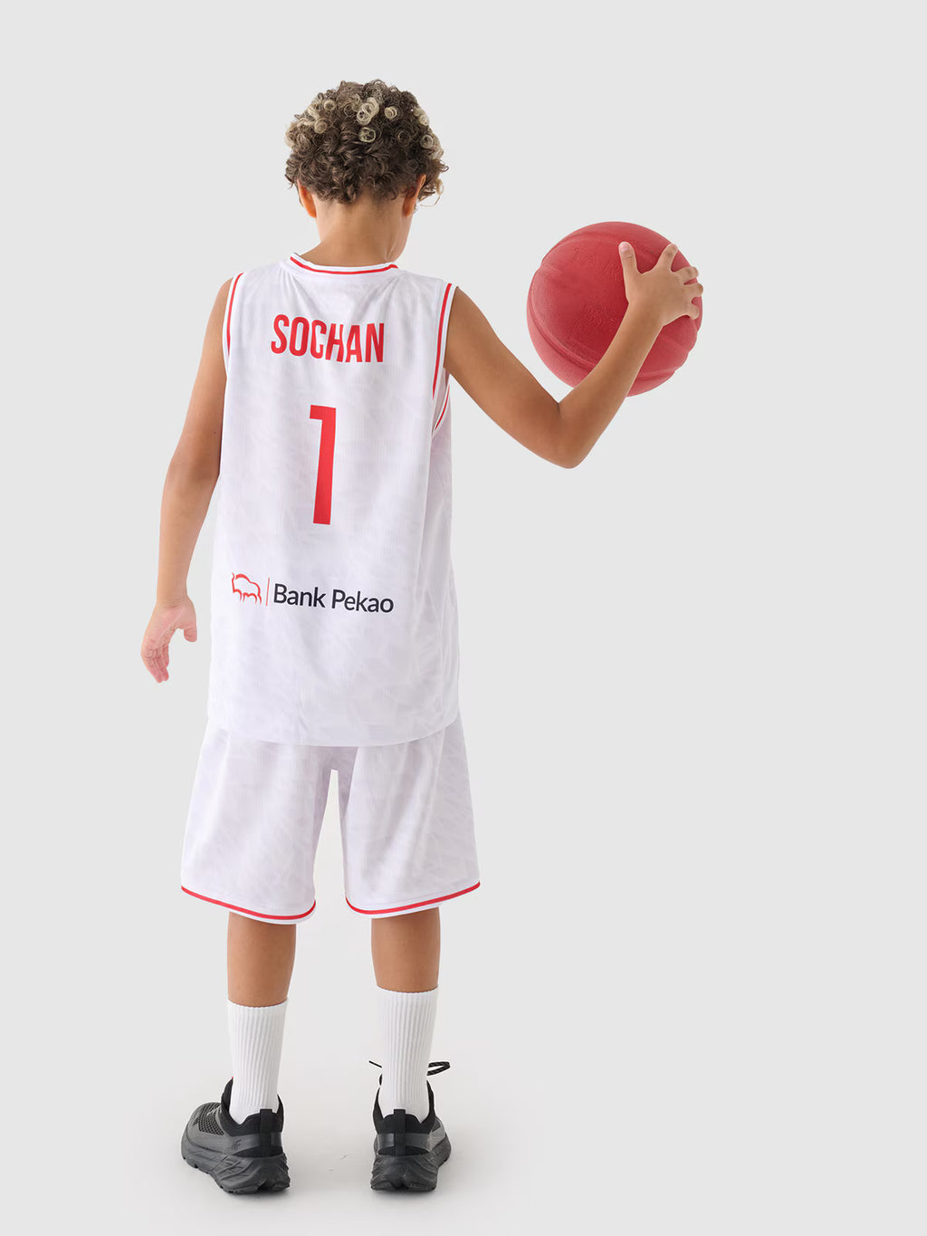 Koszulka reprezentacyjna dziecięca 4F x PZKOSZ 2024 - SOCHAN