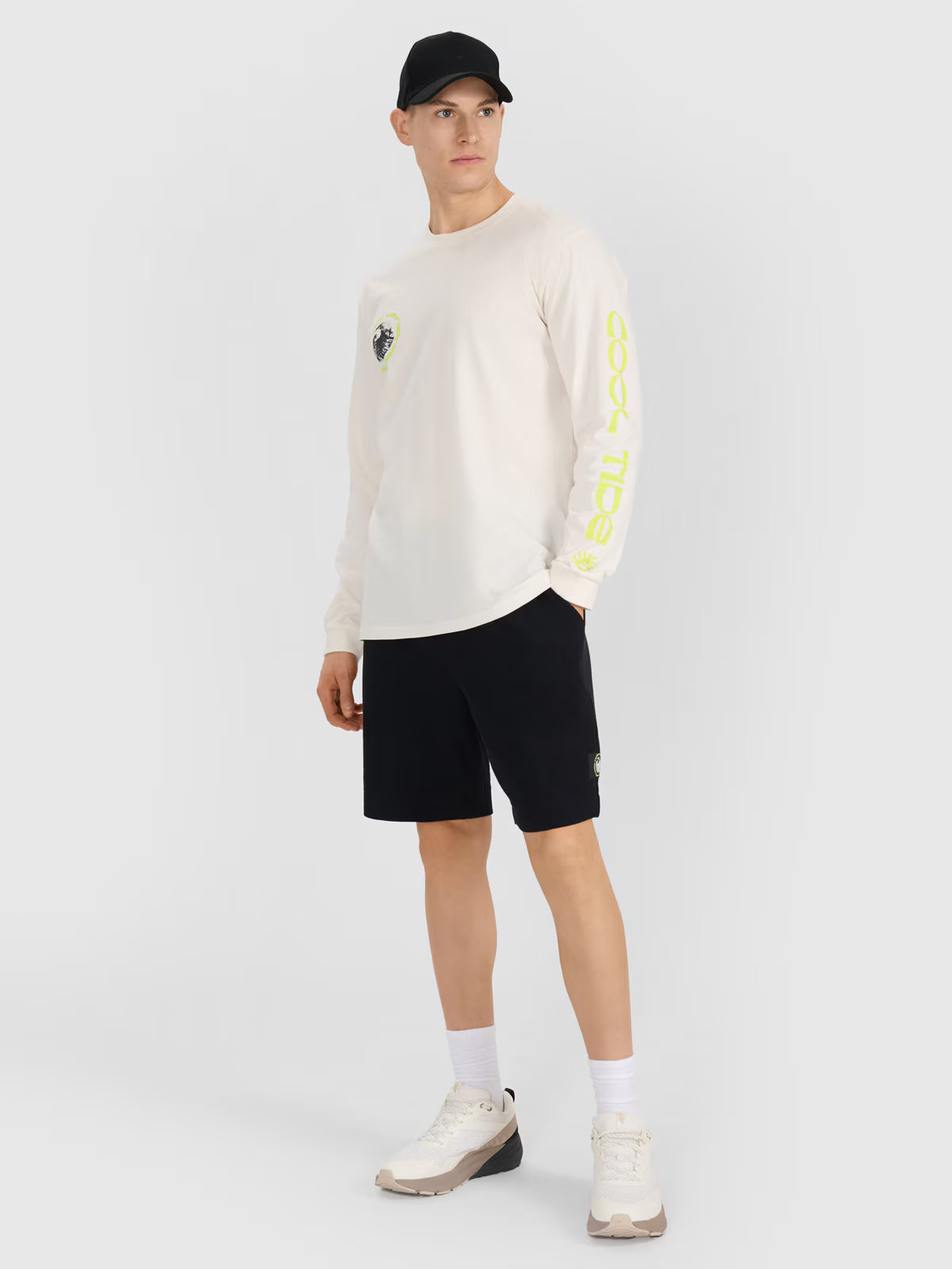 Longsleeve regular z nadrukiem męski