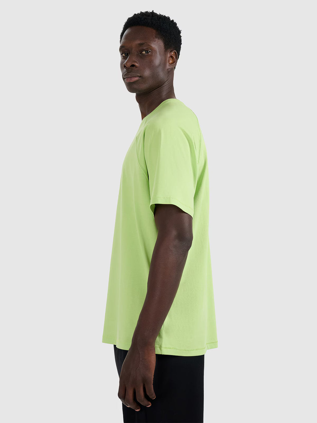 T-shirt oversize gładki męski