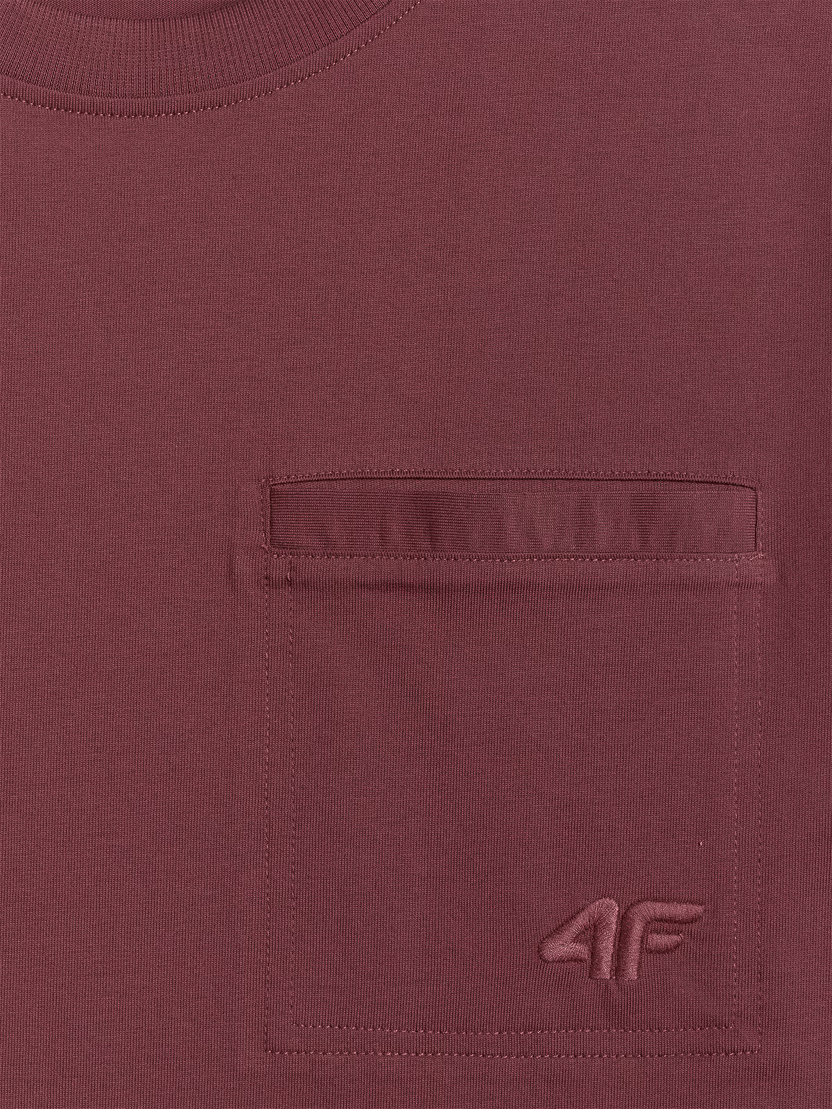 T-shirt regular gładki męski