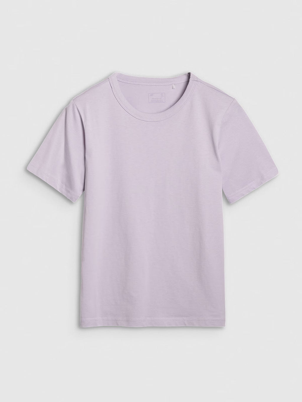 T-shirt regular gładki damski